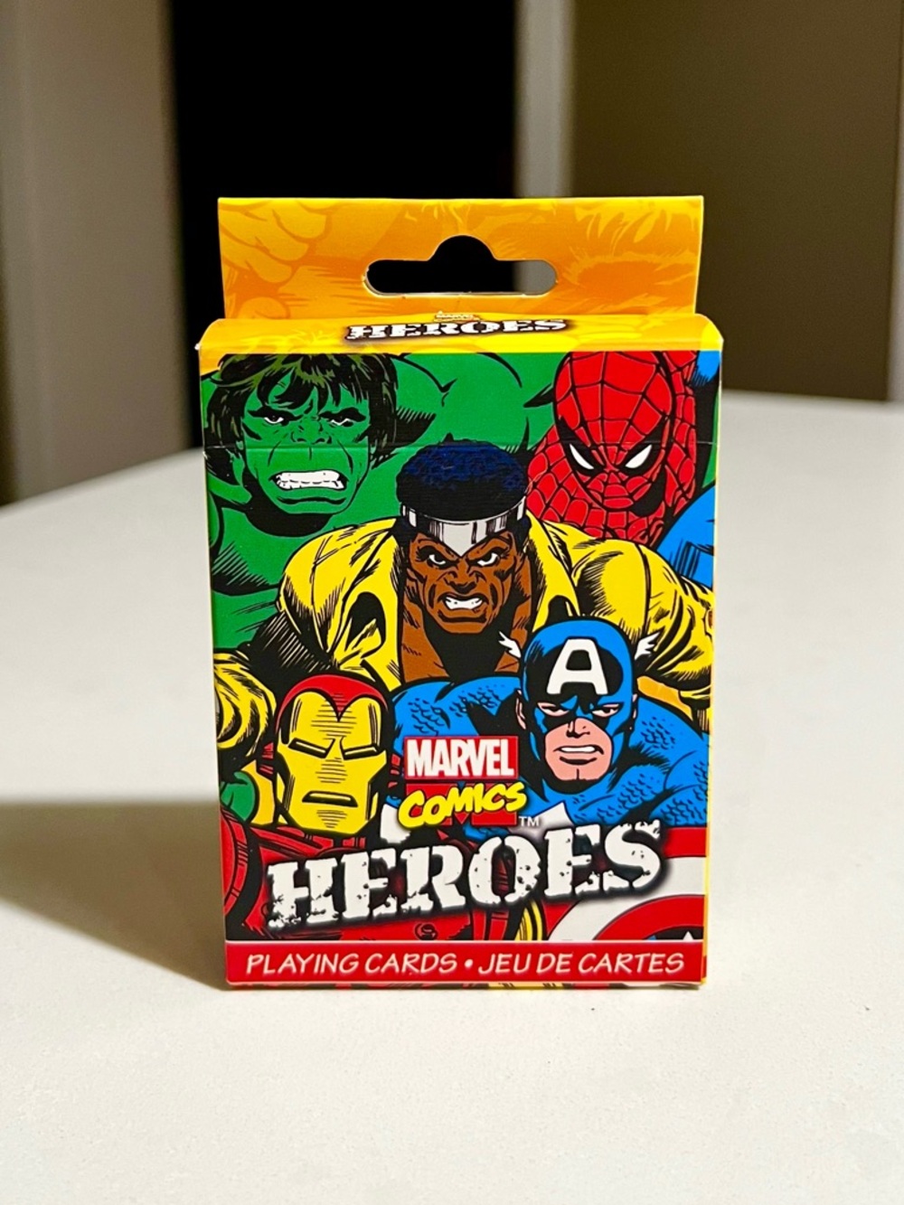 Marvel Heroes Playing Cards: SPIDERMAN, IRON MAN, CAPTAIN AMERICA & MORE